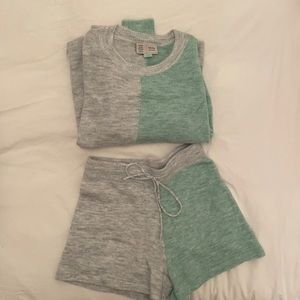 Matching Anthropologie Lounge Set